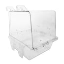 Pet Acrylic Bathtub Birds Bathroom Cage Food Feeder For Birds Parrots Macaws