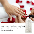 Super Thin Manicure Practice Polish Decoration Nail Art Extension Nails (1)