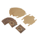 12 Set/Pack Color Printed Jewelry Necklace Packing Box Small Gift Box, Wreath