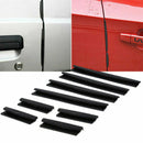 8pcs Car Door Edge Guards Trim Moldings Protection Strip Scratch Protector Set