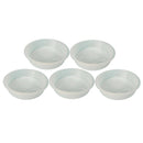 5x Birdseed Bowl Flat Bottom Birds Feeding Dishes Birdbath Accessories 18cm