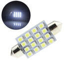 14pcs Set Car Interior Lights White LED Bulbs T10 & 31mm Map Dome License Plate