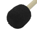 Symphony Bass Drum Stick Timpani Mallet Felt Head Wooden Grip Black