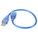 Short USB 2.0 A Female to Male Extension Cable