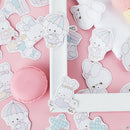 45pcs Adorable rabbits DIY Diary Stickers Paper Labels Gift Packaging De ME
