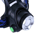 Zoomable Flashlight Headlamp Retractable Outdoor Head Lights(White Light)