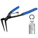 Pliers Circlips Snap Ring Grip Plier 50 Mm Long Nose 1.2Mm 90 Degrees Bends V1L8