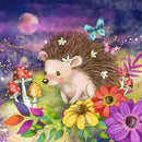 5D DIY Full Drill Diamond Painting Hedgehog Embroidery Mosaic Craft Kit