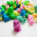 10x Plastic Small Sucker Holder Hooks Kids Toys Cartoon Sucker D6K9 C6V5