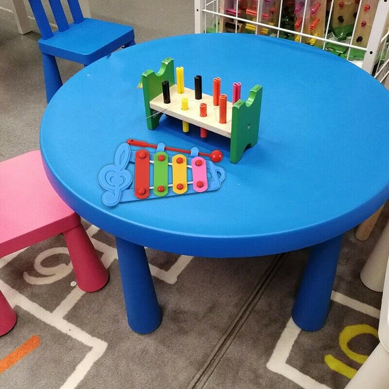 5X(Baby Child Kid 4-Note Hand knock piano Musical Instrument Toys Wisdom D G2Z8)