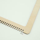 Wooden Weaving Loom Creative DIY Weaving Art for Kids Beginners and Experts 28cm