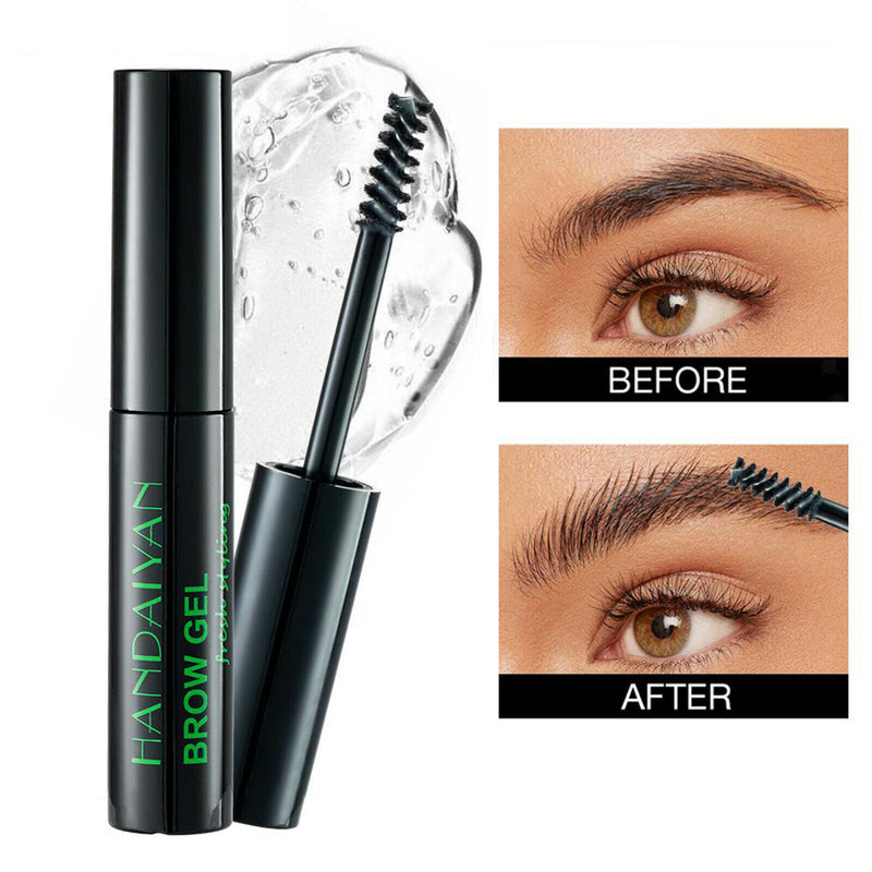 Clear Eyebrow Gel, Waterproof Transparent Eyebrow Fixed Gel, Long Lasting