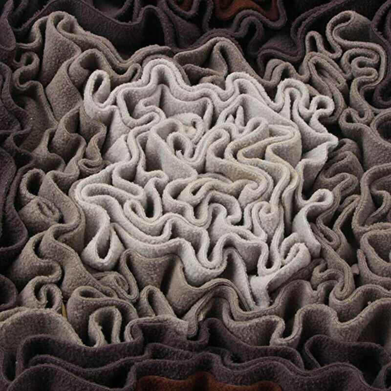 Pet Dog Snuffle Mat Feeding Mat Washable Pad Smell Training Blanket Nose Wo