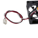 4pieces 12V 3Pin 70mm Mini 7cm Fan Silent Computer Cooler Cooling Fan PC