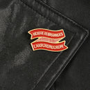 Z-shaped Letters Pins Brooch Enamel Clothing Shirt Lapel Backpack Badges A