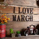 6 &8 Heavy Duty Wrought Iron House Address Number Digits for Door Sign