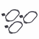 3x Trash Bag Holder ABS Black Garbage Storage Bag Holder Organizer Trash Can xsd