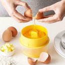 Egg Separator Kitchen Gadget Egg White Yolk Egg Separator for Novice Veteran