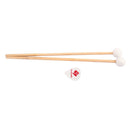 10 Pieces Transducer Piezo Elements with Xylophone Mallets for Musical Parts