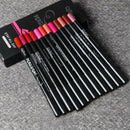 QiBest Black Rod Waterproof 12 Color Lip Liner Pen Lasting Lip Matte Lipsti E8J1