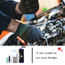 12pcs/set Cross Pentagon Screwdriver Phone PC Disassemble Repair Tool Kit