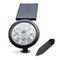 9 LED Waterproof Solar Spotlight Garden Lawn Ground Lighting Wall Lamp (A)