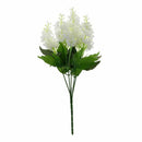 Silk cloth 5 Heads Artificial Flowers Handmade Wedding Decoration Wall Moun