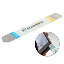 2PCS 12*2cm Thin Metal Opening Pry Tool Bar Opener for Smart Phone Screen