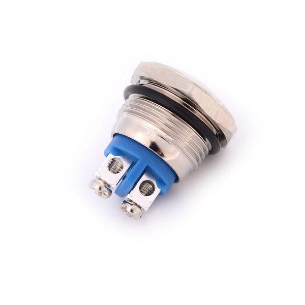 16mm Start Horn Button Momentary Stainless Steel Metal Push Button