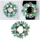 Artificial Harvest Wreath Front Door Indoor Wall Decor Thanksgiving Garland