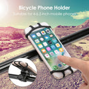 Silicone Bike Phone Holder 360 Rotation Bicycle Handlebar Mobile Support