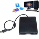 USB Floppy Drive External Portable 1.44 MB FDD Diskette For Windows PC R6L2