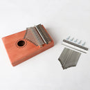 Thumb Piano 17 Keys with 5 Screws for Kalimba DIY Replacement Parts Musical