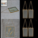 Double Side Hanging Photo Picture Frame Specimen Leaf Flower Display Holder