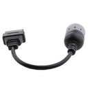 6 Pin J1708 to 16 Pin OBD2 Female Interface Diagnostic Cable Adapter