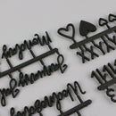 4Pcs/Set Characters For Felt Letter Board Numbers For Letter Board Changeable