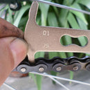 Bicycle Bike Chain Checker Wear Indicator Measure Tool Gauge Repair checker HKLJ