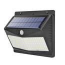 100LED Solar PIR Motion Sensor Wall Light Outdoor Waterproof Garden Lamp