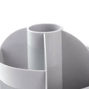 Functional 7 Compartments Rotating Pen Pencil Holder Desk Organizer Plastic