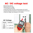 PTM16A Digital Multimeter LCD Backlight Portable Large Screen Voltage Tester