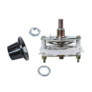 2P4T 2 Pole 4 Position 1 Deck 10 Pins Band Channael Rotary Switch F1K6