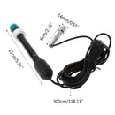 pH Electrode with 300cm Cable BNC Socket 0.01pH Accuracy 0.00~14.00pH Range Hot