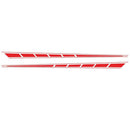 1 Pair Racing Stripes Car Styling Stickers Body Vinyl Graphic Decals Decoration