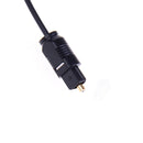 1.5M toslink male to mini plug 3.5mm male digital optical spdif audio cable FT