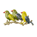 Fashion Bird Crystal Rhinestone Brooch Pin for Women Men Jewelry Decoration