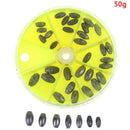0.5/0.6/0.8/1/1.2/1.5/2g Fishing Lead Sinker Kit Lead Drop Hollow Sinker ME
