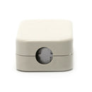 Small plastic housing power terminal box screw-free self-locking shell black ^