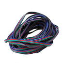 5M 4-Pin RGB LED Extension Wire Connector Cable Cord For 3528 5050 RGB Stri K1N4