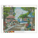 5D DIY Full Drill Diamond Painting Landscape Cross Stitch Embroidery Mosaic