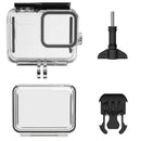 Metal Button 60m Underwater Waterproof Case Cover for GoPro HERO 8 Sport Camera